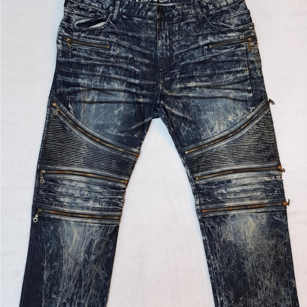 Robin's Jeans "THE SHOW" Moto Jeans Pants - Men's size 40 - Picture 2 of 11